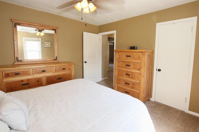 364 E 9th St, Fond Du Lac, WI 54935 - carpeted bedroom featuring ceiling fan