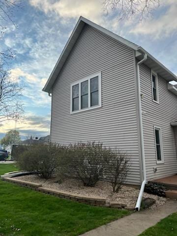 1075 Grant St, Fennimore, WI 53809 - view of home's exterior featuring a yard