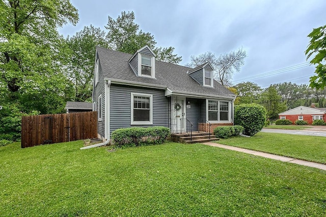 201 N Hillside Ter, Madison, WI 53705 - cape cod home featuring roof with shingles