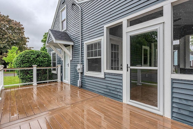 201 N Hillside Ter, Madison, WI 53705 - view of deck