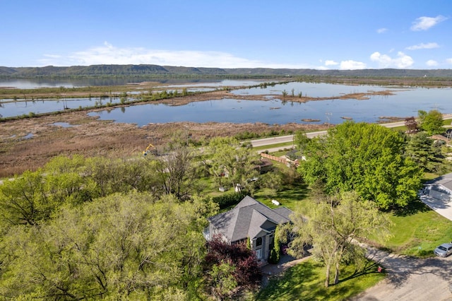 W157 Thomas Rd, Fountain City, WI 54629 - aerial view of a nearby body of water