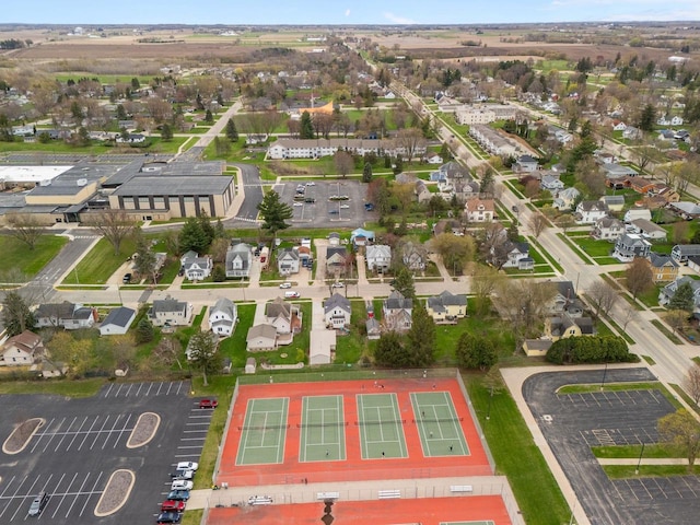 drone / aerial view