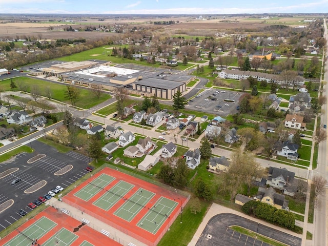 drone / aerial view