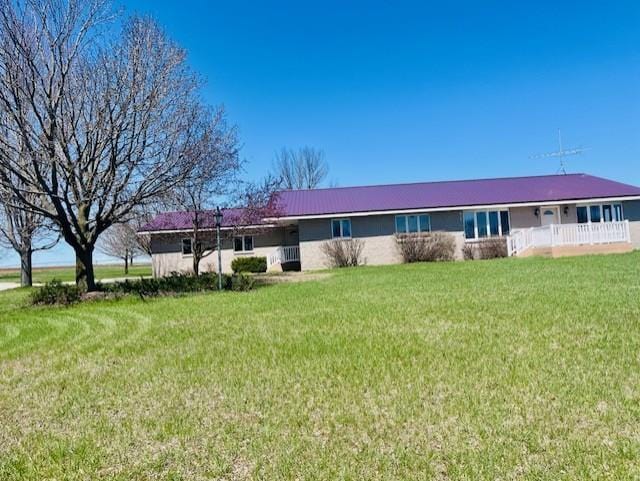 W8918 County Rd W, Crivitz, WI 54114 - back of property with a yard