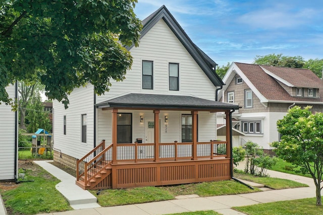 1928 E Iron St, Milwaukee, WI 53207 - view of front of house with a porch