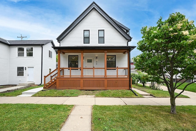 1928 E Iron St, Milwaukee, WI 53207 - bungalow-style home with a porch and a front lawn