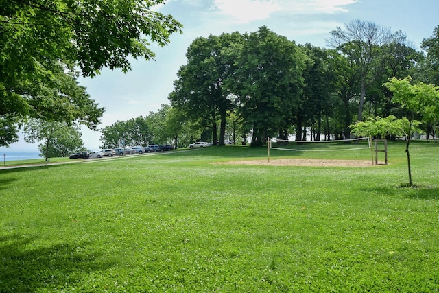 1928 E Iron St, Milwaukee, WI 53207 - view of home's community featuring a lawn and volleyball court