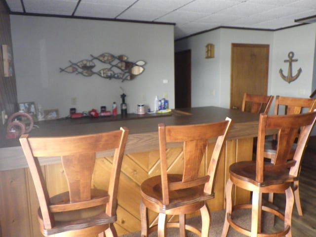 N2646 Rustic Cir, Clintonville, WI 54929 - view of indoor dry bar