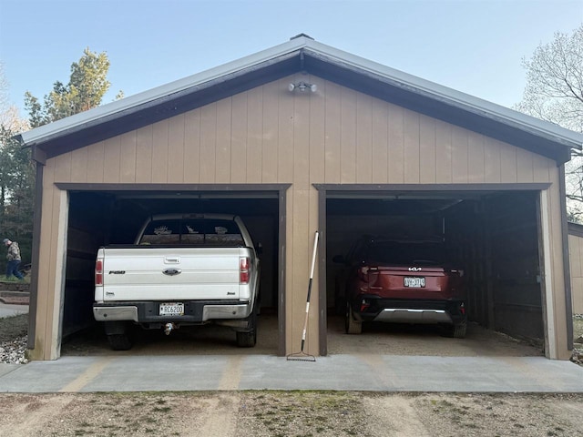 W5417 Volling Ln, Mauston, WI 53948 - view of detached garage