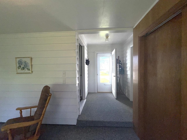 140 W Manchester St, Markesan, WI 53946 - hallway featuring carpet floors