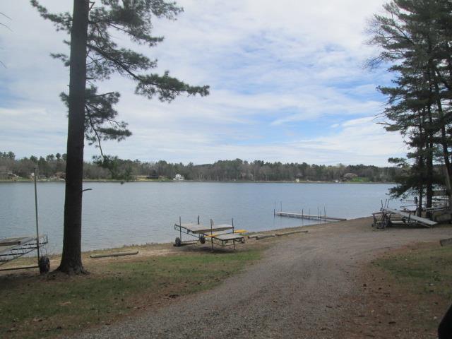 N3880 Deer Path, Hancock, WI 54943 - dock area with a water view