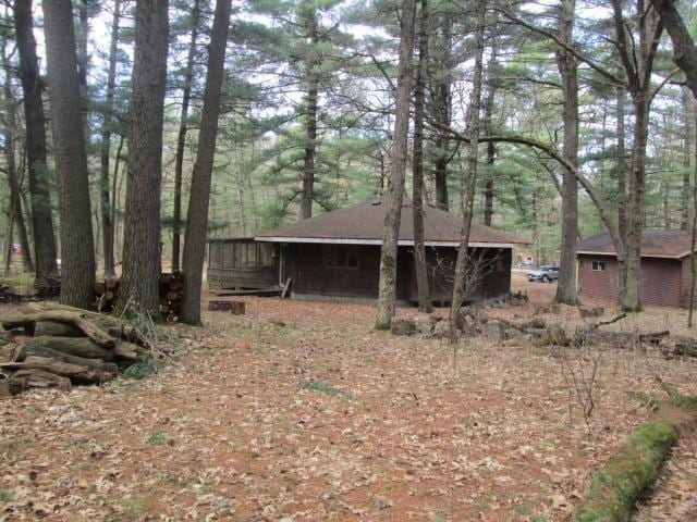 N3880 Deer Path, Hancock, WI 54943 - view of yard