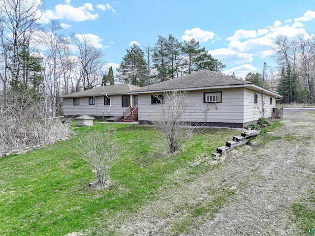7113 E County Rd E, South Range, WI 54874 - view of front of house with a front lawn