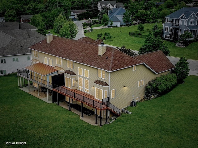 580 S Stone Ridge Dr, Lake Geneva, WI 53147 - aerial view of property and surrounding area