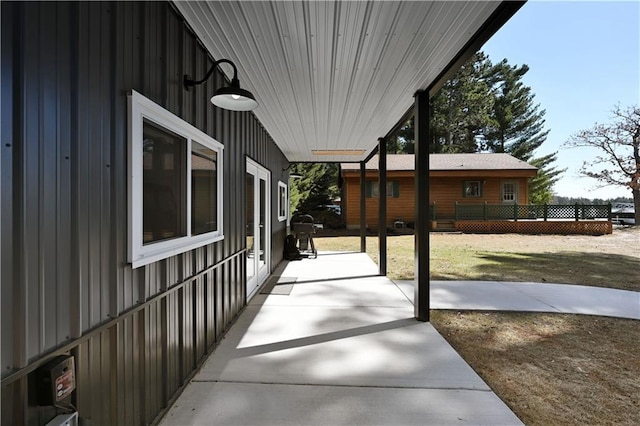 2097 Sunnyside Rd, Danbury, WI 54830 - view of patio / terrace with fence