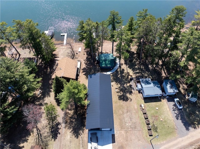 2097 Sunnyside Rd, Danbury, WI 54830 - bird's eye view