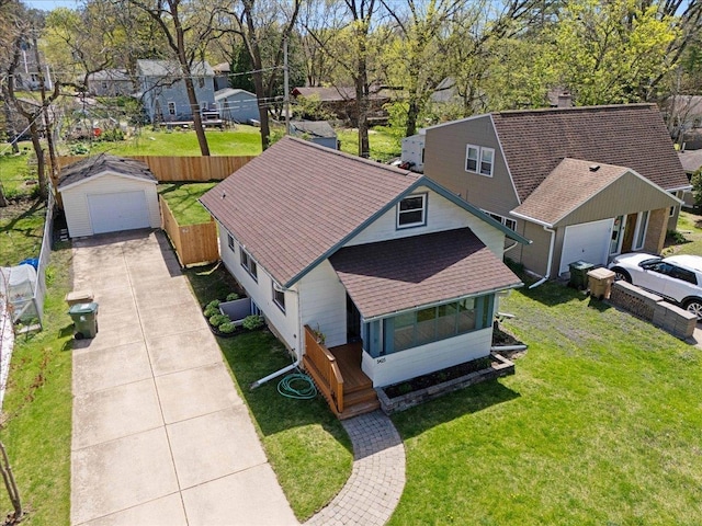 5425 Gettle Ave, Madison, WI 53705 - aerial view of residential area