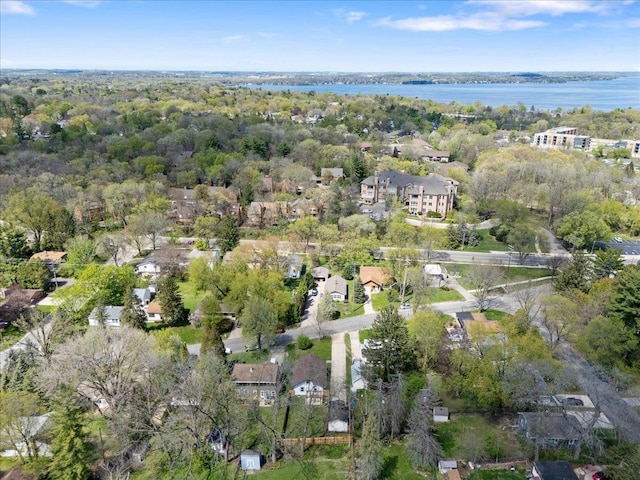 5425 Gettle Ave, Madison, WI 53705 - aerial view of property and surrounding area with a nearby body of water