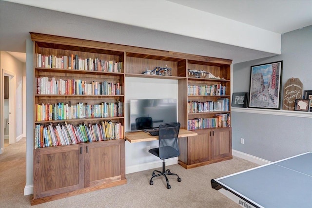 824 Richard Way, Waunakee, WI 53597 - office area with carpet floors and baseboards