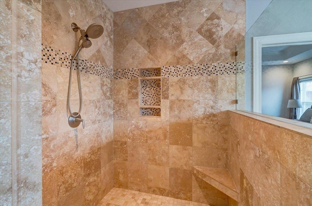824 Richard Way, Waunakee, WI 53597 - bathroom featuring tiled shower