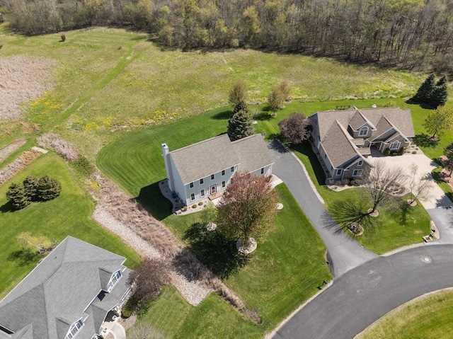 view of subject property
