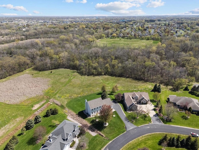 aerial overview of property's location