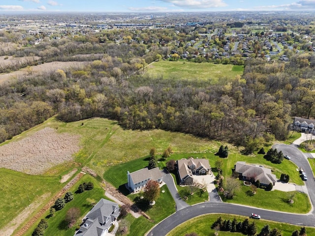 view of property location with nearby suburban area