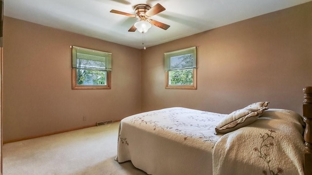 3710 Mcelroy St, Eau Claire, WI 54701 - bedroom featuring light colored carpet and ceiling fan