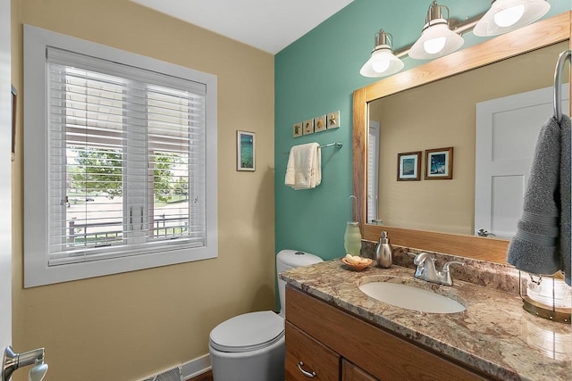 W11055 Eagle Dr, Lodi, WI 53555 - half bath with vanity and toilet