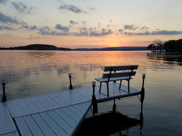 W11055 Eagle Dr, Lodi, WI 53555 - dock with a water view