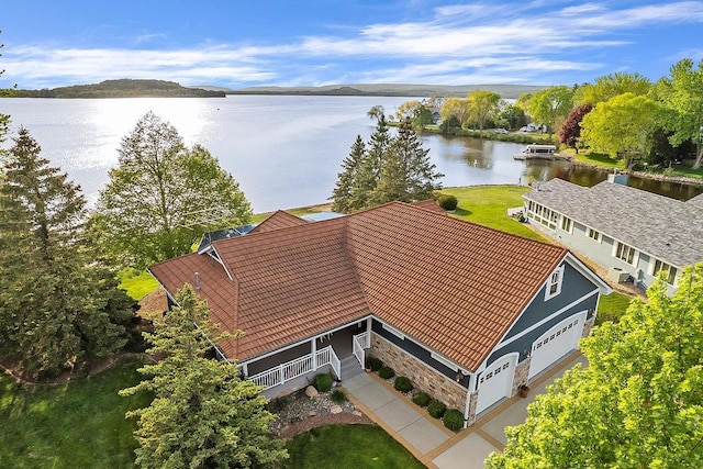 W11055 Eagle Dr, Lodi, WI 53555 - view of subject property featuring a large body of water