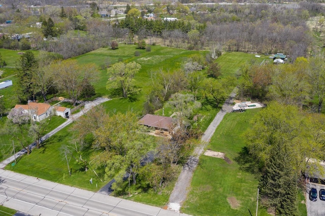 drone / aerial view
