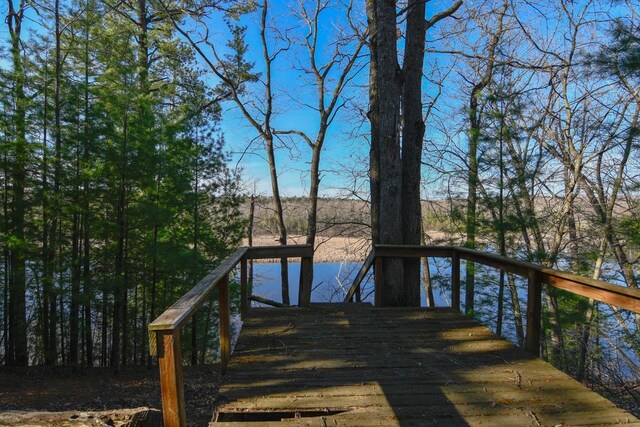 6615 Birchwood Shores Ln, Oconto Falls, WI 54154 - view of deck