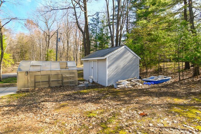 6615 Birchwood Shores Ln, Oconto Falls, WI 54154 - view of greenhouse