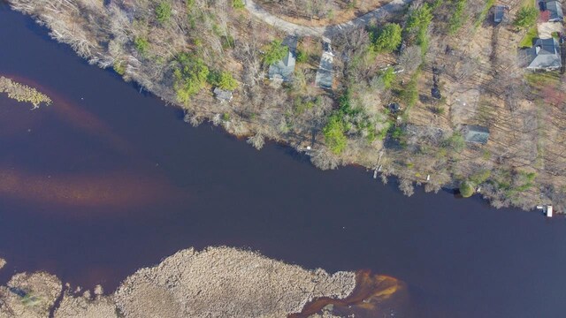 6615 Birchwood Shores Ln, Oconto Falls, WI 54154 - aerial overview of property's location featuring a nearby body of water