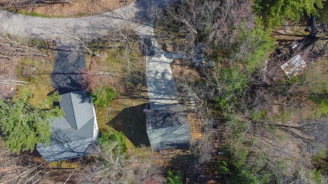 6615 Birchwood Shores Ln, Oconto Falls, WI 54154 - view from above of property