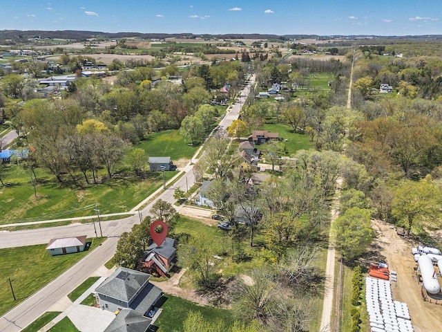 332 La Valle St, Reedsburg, WI 53959 - aerial view of property and surrounding area