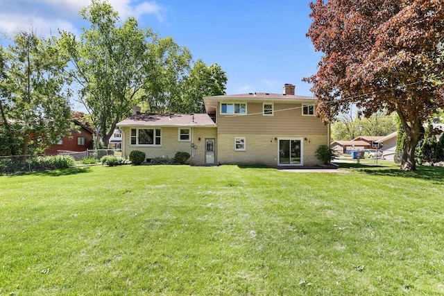 407 Edward St, Verona, WI 53593 - back of property featuring a chimney