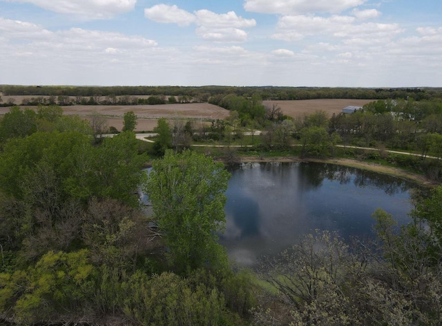 7938 E Hwy 59, Milton, WI 53563 - drone / aerial view of a large body of water
