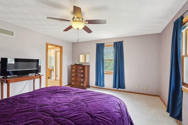 7938 E Hwy 59, Milton, WI 53563 - bedroom featuring carpet, baseboards, and ceiling fan