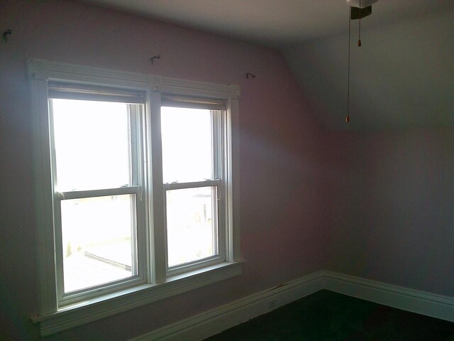 2309 Jefferson St, Two Rivers, WI 54241 - bonus room with healthy amount of natural light and vaulted ceiling