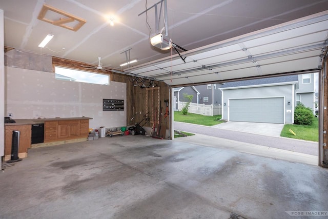 222 Blooming Leaf Way, Verona, WI 53593 - garage with a garage door opener