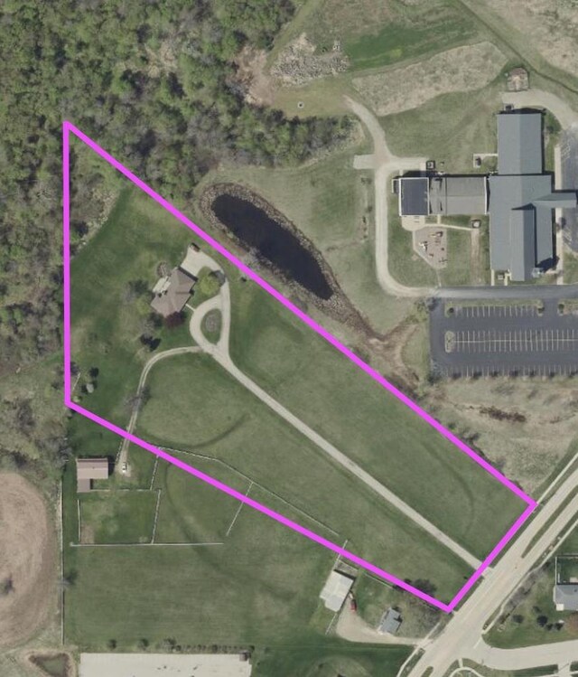 2108 Lawrence Dr, De Pere, WI 54115 - map / location featuring property boundaries highlighted