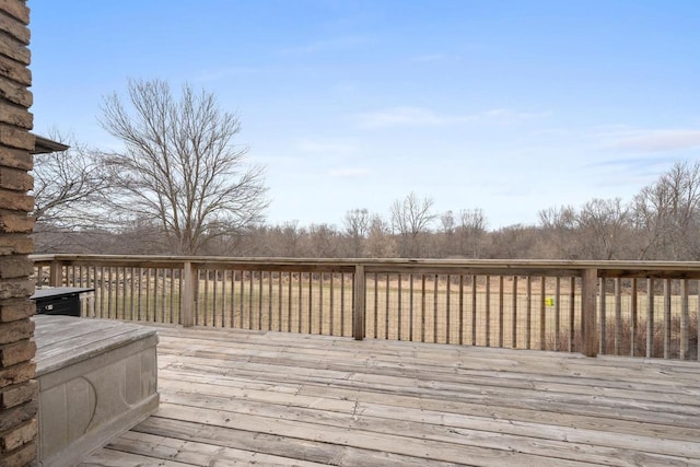 2108 Lawrence Dr, De Pere, WI 54115 - view of wooden terrace