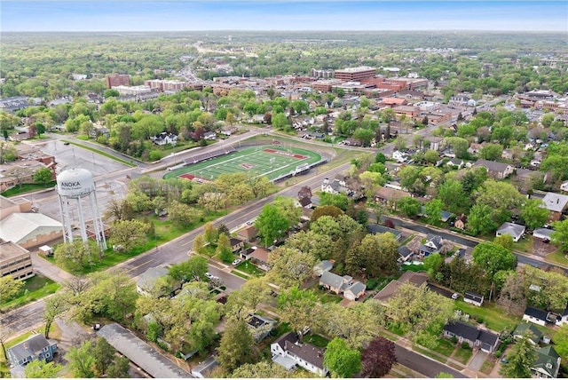 aerial view