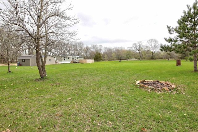 W5977 Lakeview Dr, Montello, WI 53949 - view of grassy yard
