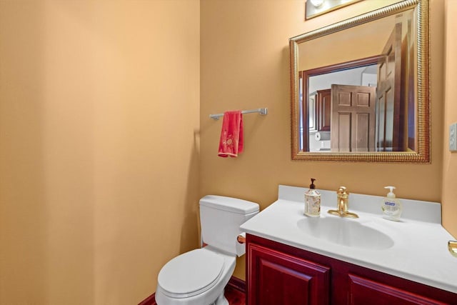 N109W14760 Preserve Pkwy, Germantown, WI 53022 - half bathroom featuring toilet and vanity