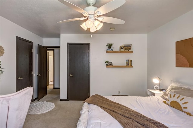 E1924 Kirk Ct, Eau Claire, WI 54701 - carpeted bedroom with a ceiling fan