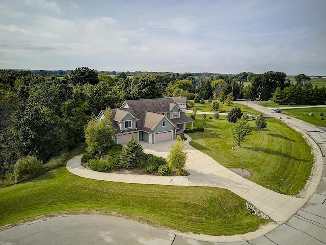 3271 Bay Hill Rd, Port Washington, WI 53074 - aerial view of property and surrounding area