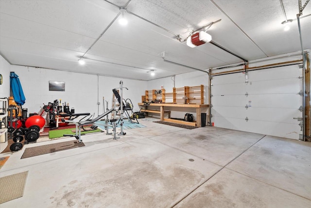 3271 Bay Hill Rd, Port Washington, WI 53074 - garage featuring a garage door opener